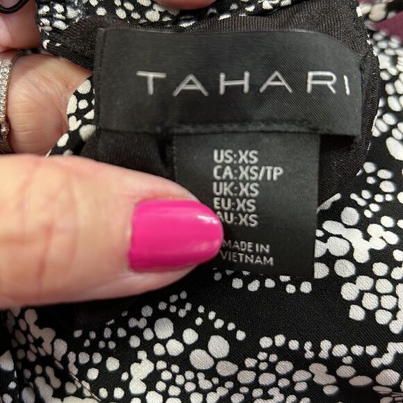 Tahari Halter Dress W/Self Bra XS - Picture 7 of 7